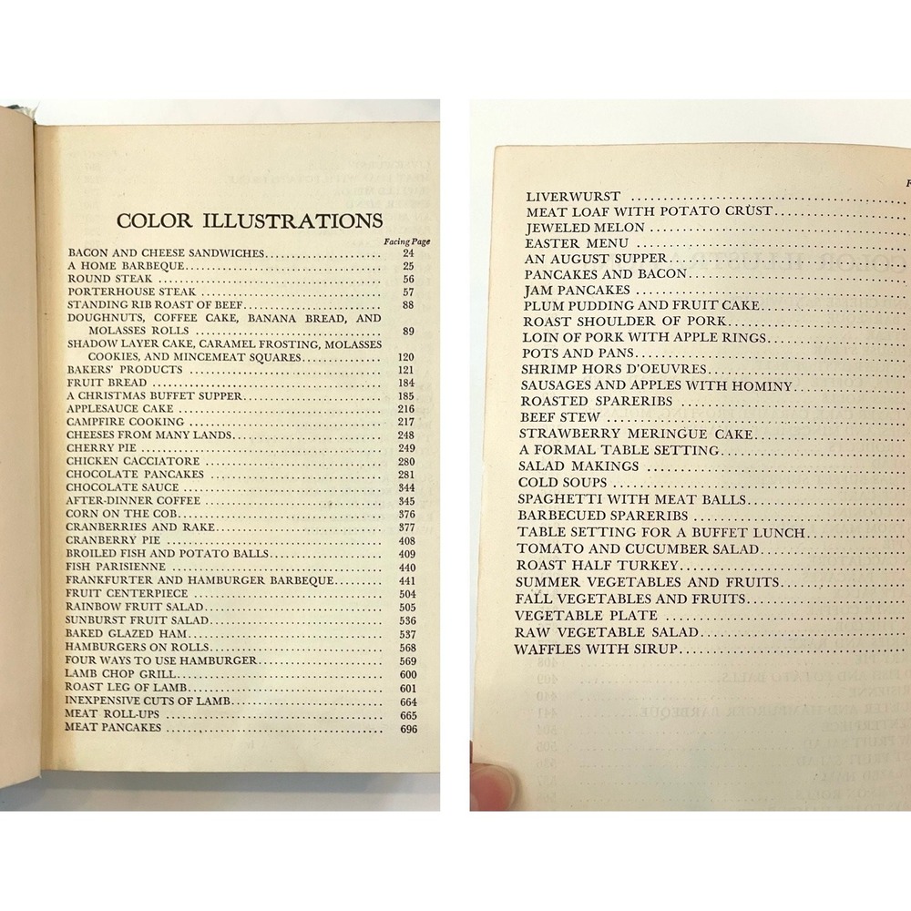 The Wise Encyclopedia of Cookery: 1949 Vintage Cookbook, Kitchen Decor - Picture 5 of 11